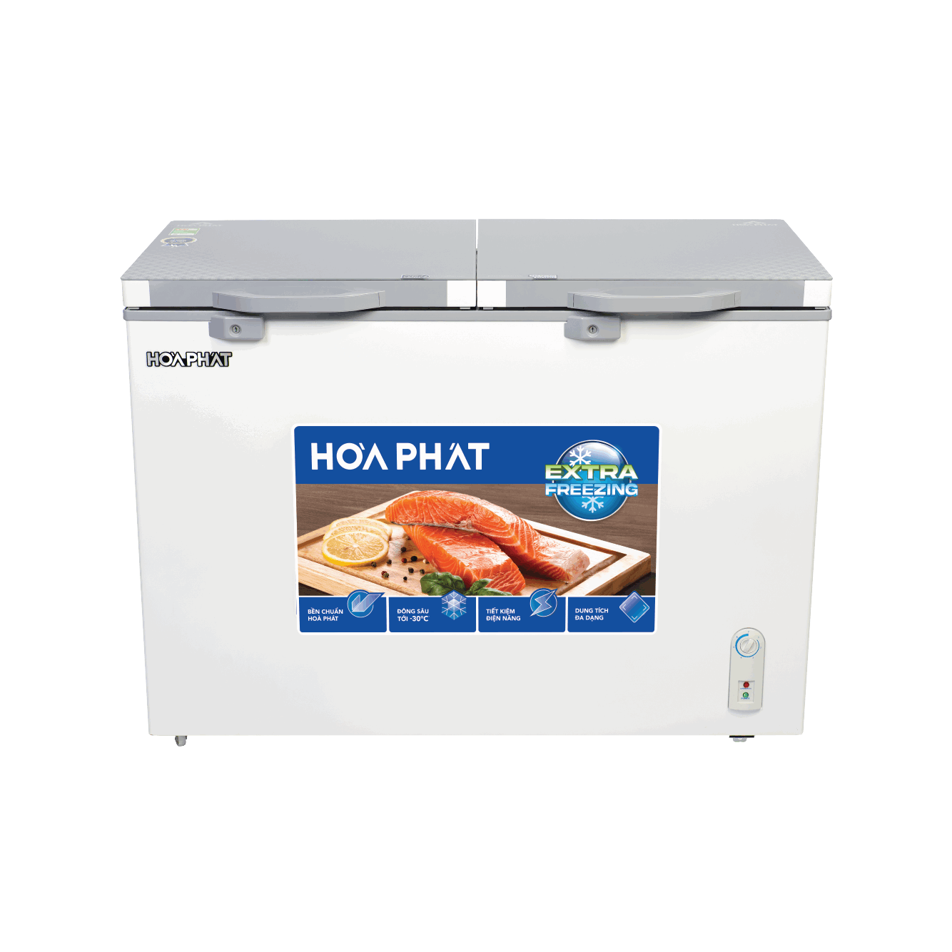 Tủ bảo quản 1 ngăn mặt kính Hòa Phát 352L HPF-AD6352.T1